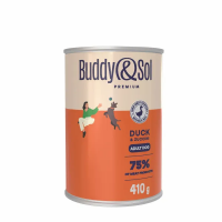 B&S PREMIUM Влажный корм д/собак всех пород (телятина, с уткой и цуккини), 410г, BS454