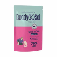 B&S PREMIUM ADULT Влажный корм д/кошек (рыба в соусе) 85г, BS352