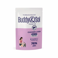 B&S PREMIUM STERILIZED Влажный корм д/кошек стерил (куриная печень в соусе) 85г, BS355