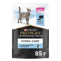 Лечебный корм для кошек Pro Plan Veterinary Diets Hydra Care для увеличения потребления воды и снижения концентрации мочи, в соусе 85 г