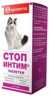 Таблетки для кошек Apicenna Стоп Интим 120 мг 15 табл