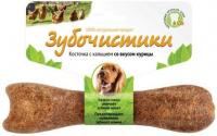 Лакомство для собак средних пород Деревенские лакомства Зубочистики со вкусом курицы, 95 гр
