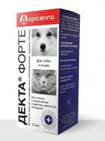 Раствор для глаз для лечения отодектоза Apicenna Декта Форте 10 мл