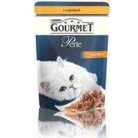 Корм для кошек Gourmet Perle, 85 г, курица