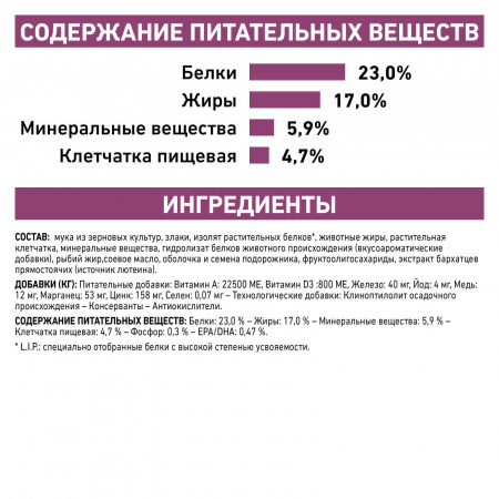 Для кошек ;Лечение заболеваний почек; 400 г.