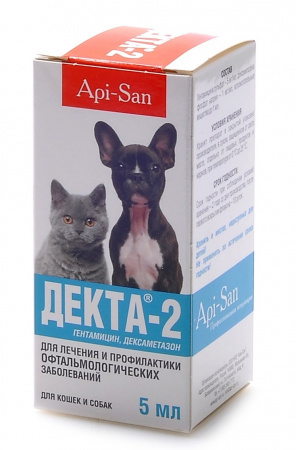 Декта-2 глазные капли
